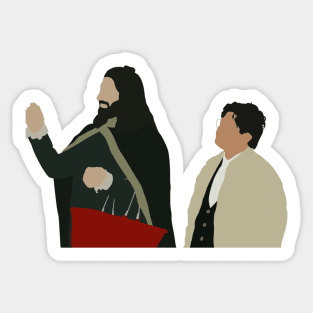 nandor & guillermo Sticker